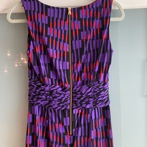 Purple multi dress